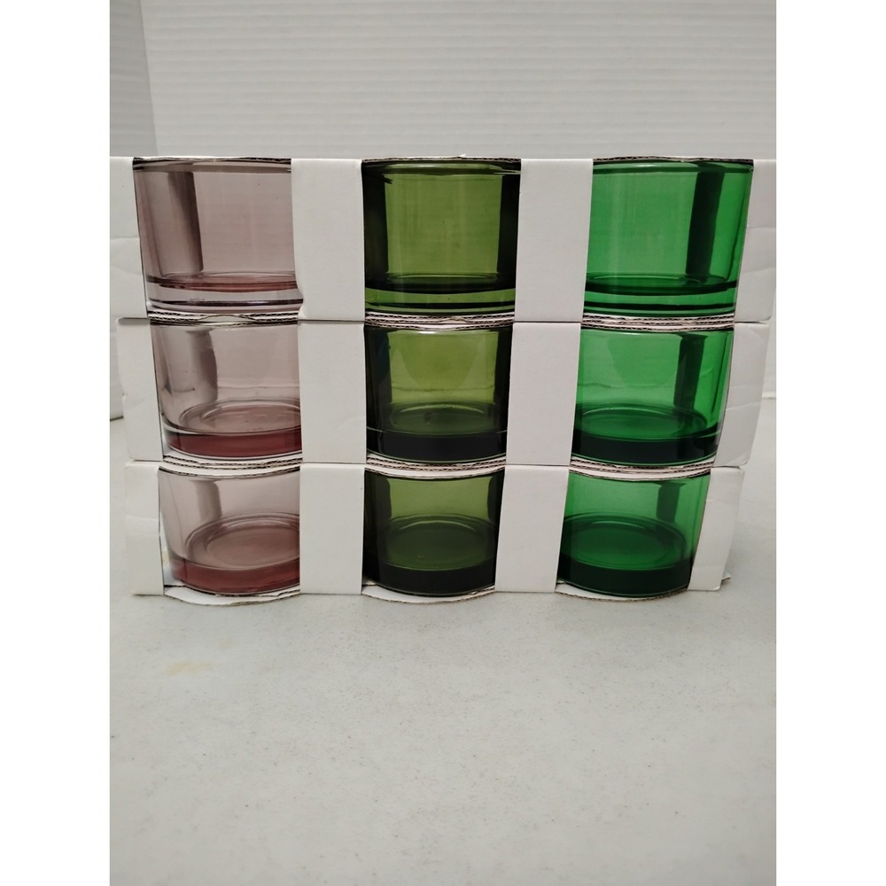 IKEA KLARHET Glass Votive Candle Holder Set Of 3 X3 Boxes Sealed 9 Total NIP - Picture 4 of 8